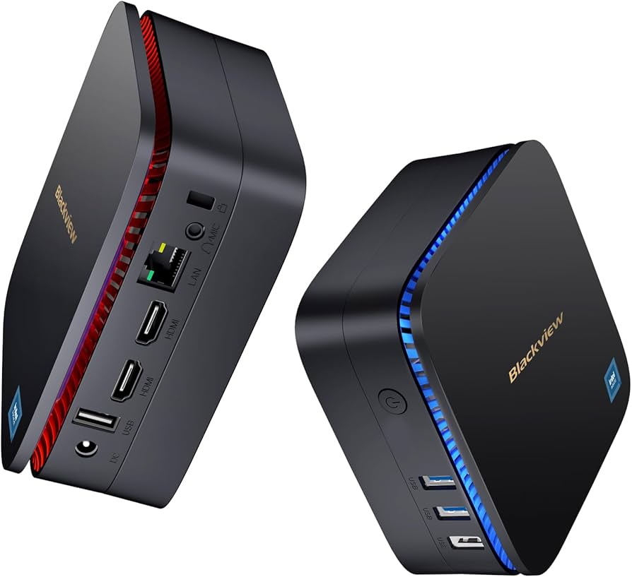 Blackview ミニPC MP60 N5095 16GB 512GB Blackview MP60 Mini PC Intel Alder Lake N95 W11 Pro, 16GB DDR4 RAM